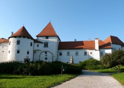 Castle Varaždin Styria Slovenia Cycling