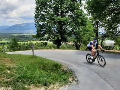 Lipa pass Slovenia Cycling